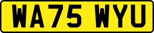 WA75WYU