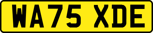 WA75XDE
