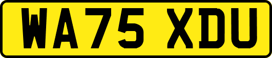 WA75XDU