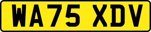 WA75XDV