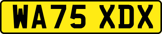 WA75XDX