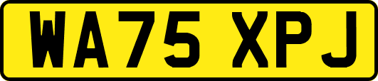WA75XPJ