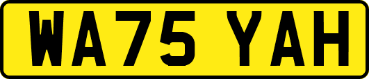 WA75YAH