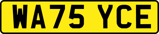 WA75YCE