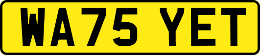 WA75YET
