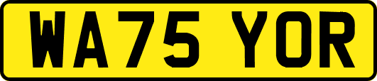 WA75YOR