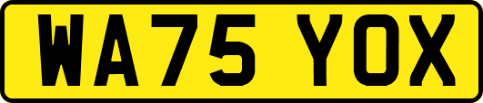 WA75YOX