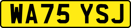 WA75YSJ