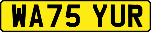 WA75YUR