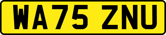 WA75ZNU