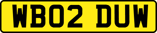WB02DUW