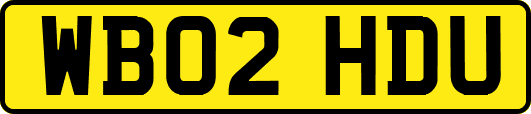 WB02HDU