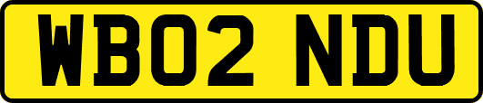 WB02NDU
