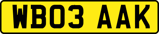 WB03AAK