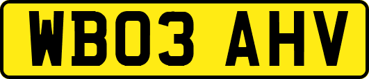 WB03AHV