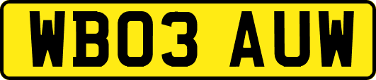 WB03AUW