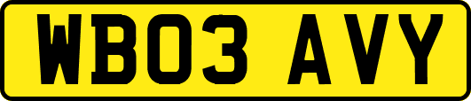 WB03AVY