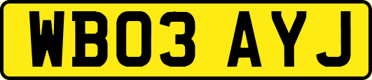 WB03AYJ
