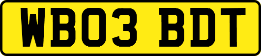 WB03BDT