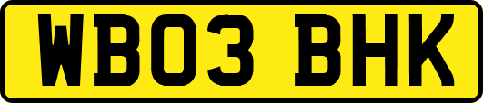 WB03BHK