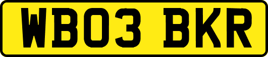 WB03BKR