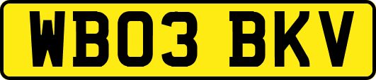 WB03BKV