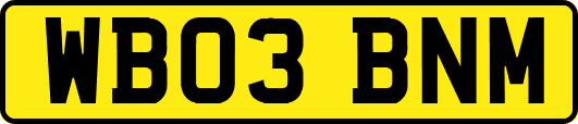 WB03BNM