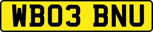 WB03BNU