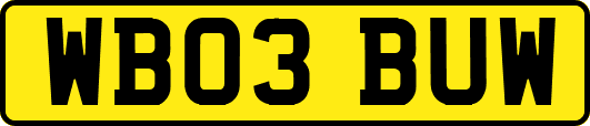 WB03BUW