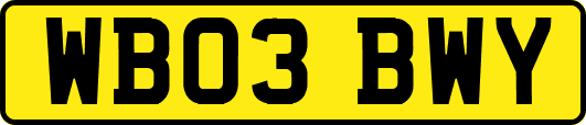 WB03BWY