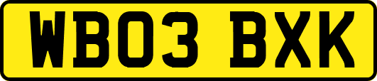 WB03BXK