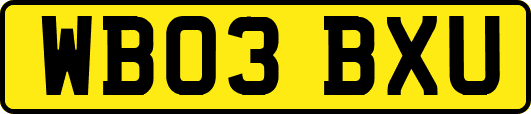 WB03BXU