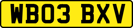 WB03BXV