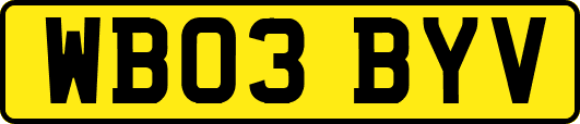 WB03BYV
