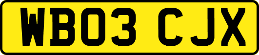 WB03CJX