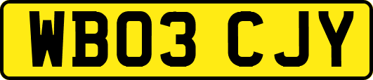 WB03CJY