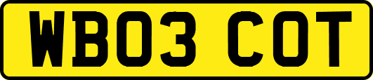 WB03COT