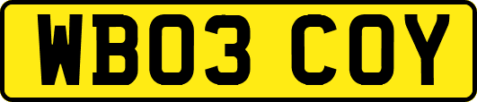 WB03COY