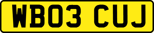 WB03CUJ