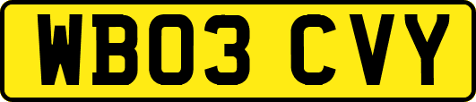 WB03CVY