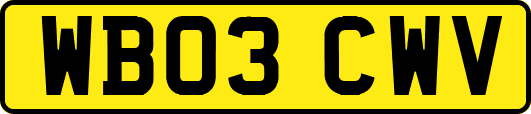 WB03CWV