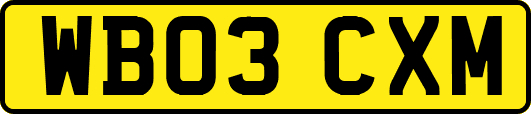 WB03CXM