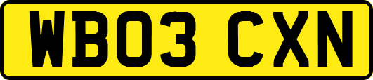 WB03CXN
