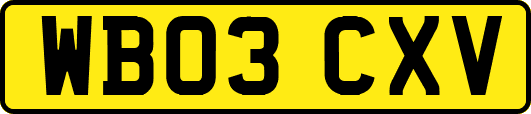 WB03CXV