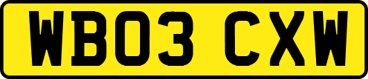 WB03CXW