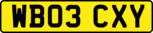 WB03CXY
