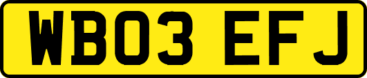 WB03EFJ