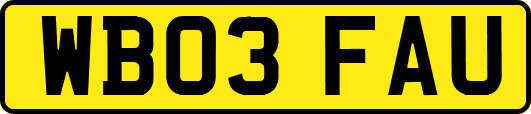 WB03FAU
