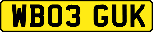 WB03GUK