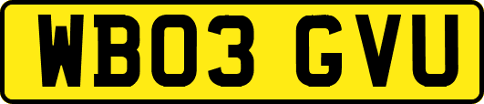WB03GVU